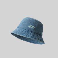 {You have a hat}กางเกงยีนส์หมวกปานามาผู้ชายสีน้ำเงิน Denim Fisherman 39; S หมวกผู้หญิง39; S สีทึบ Topi Bucket หมวกอาบน้ำเด็กสบายๆสี่ฤดูหมวกผู้หญิง