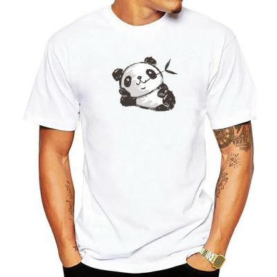Panda graphic funny t shirt men Summer streetwear hip hop Tee Shirts anime tshirt men 100% Cotton Ulzzang T-shirt mens clothing
