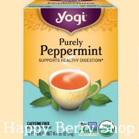 ชา YOGI ORGANIC HERBAL TEA ?⭐Purely Peppermint⭐? ชาโยคี ชาสมุนไพรออแกนิค ชาเพื่อสุขภาพ จากอเมริกา?? 1 กล่องมี 16 ซอง