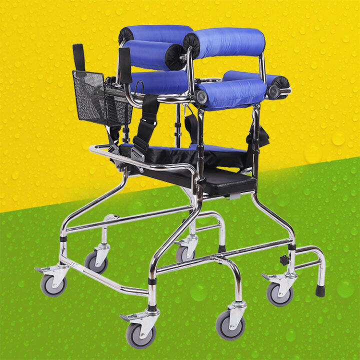 Double axillary walker for children with cerebral palsy Rehabilitation