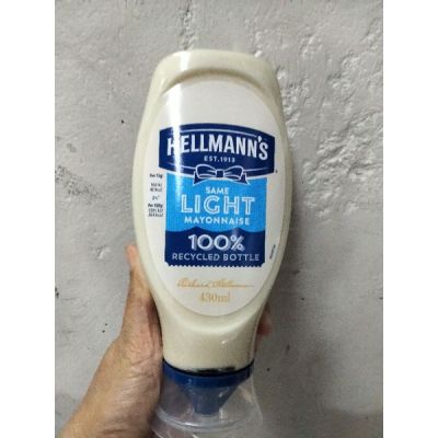 🔷New Arrival🔷 Hellmanns Light Mayonnaise 430g. 🔷🔷