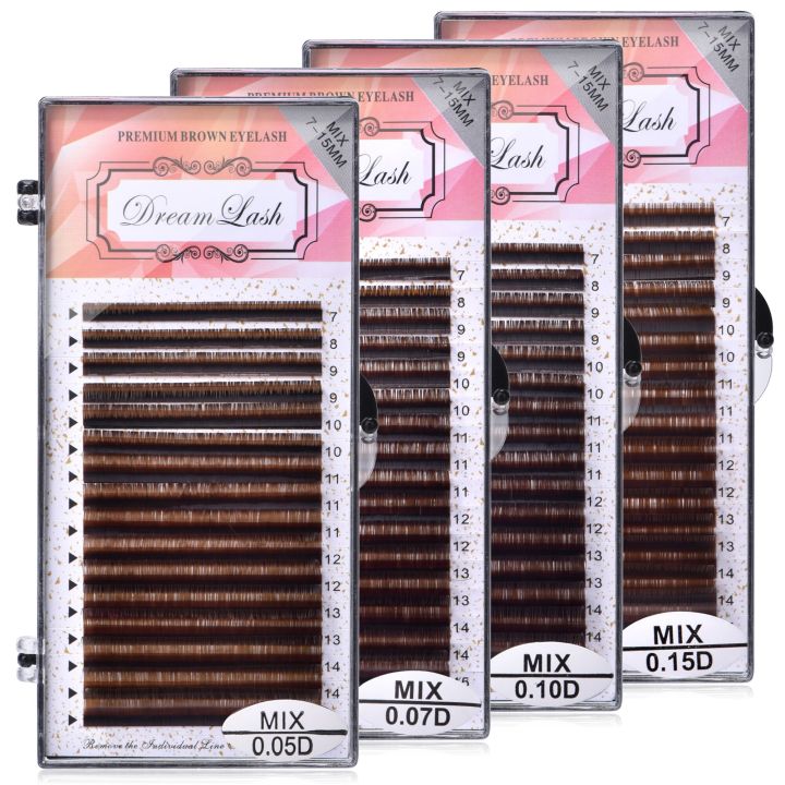 7-15mm-eyelash-extension-maquillaje-makeup-brown-color-individual-eyelash-mink-lashes-brown-color-maquiagem-cilios-cables-converters