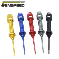 SEMSPEED มาตรวัดระดับน้ำมันเครื่องยนต์ Dipstick Probe วัดระดับสำหรับ Honda FORZA 350 300 250 125 2017-2021 2022