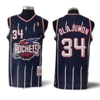 Houston Rockets 34 Hakeem Olajuwon Classics Basketball Jersey