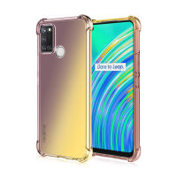 ThinmonสำหรับOPPO Realme 7i/Realme C17กรณีSoft TPUซิลิโคนเคสโทรศัพท์มือถือแบบมีด้านหลังเคสสำหรับOPPO OPPO Realme 7i/Realme C17ถุงลมรับแรงกระแทกปลอก