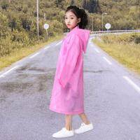 Rain Cape Durable Multifunctional Soft Outdoor Kids Rain Coat Travel Supply  Children Raincoat  Long Raincoat