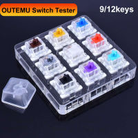 Switch Tester Outemu Black Red Brown Blue 9 12 Keycaps Mechanical Keyboard Switches