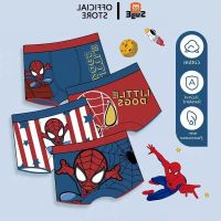 COD SDFERYRTUTYUY 【Suge】4 Piece Kids Boys Underwear Cartoon spiderman Childrens Shorts Panties For Baby Boy Toddler Boxers Stripes Teenagers Cotton Underpants