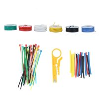 22Awg Flexible Silicone Wire Cable Wires 6 Color Mix Package Electrical Wire Copper Line DIY