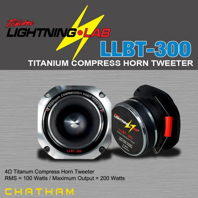 Lightning Lab Titanium Horn Tweeter Model LLBT300 Lazada PH