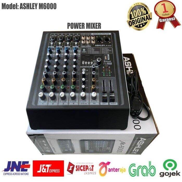 POWER MIXER ASHLEY M6000 M 6000 ORIGINAL Lazada Indonesia