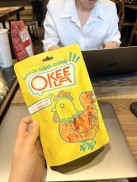 Snack Bánh Tráng Vị Gà Cay Hàn Quốc Okeela - Túi 30g