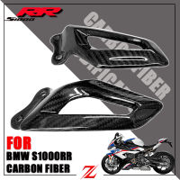 S1000RR New Motorcycle parts 100 Carbon Fiber Heel Guard Fairing Foot Peg Plates For BMW S1000RR 2019 2020 2021 2022