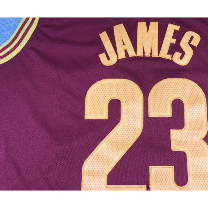 2015-ฤดูกาลใหม่-nba-ผู้ชาย-cleveland-cavaliers-23-เสื้อกีฬาบาสเก็ตบอล-ปักลาย-lebron-james-สีแดง