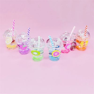 New Creative Mini Luminous Milk Bubble Tea Cup Keychain For Women Girls Cute Bag Ornaments Car Key Holder Pendants Toy Gifts