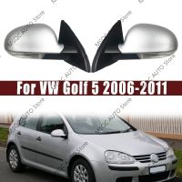 อุปกรณ์เสริมรถยนต์สำหรับรุ่น VW Golf 5 06-11ประกอบซ้ายและขวากระจกมองหลังประกอบกระจกถอยหลังสะท้อนแสงด้านนอก