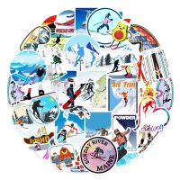 [COD] 50 ski sports graffiti stickers car phone computer skateboard decorative waterproof wholesale