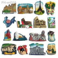 World Travel Souvenir USA Spain 3D Creative Magnet Fridge Magnet Resin