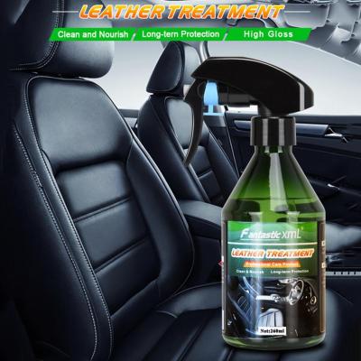 【cw】260ml Car Interior Rubber And Plastic Retreading Agent Auto Hydrophobic Polish Nano Coating Spray Scratch Repair Cleaning Agent ！