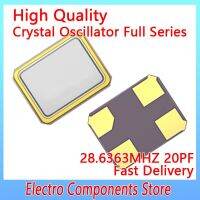 10PCS / LOT 4Pin 3225 28.6363MHZ Passive Crystal Oscillator SMD ควอตซ์เรโซเนเตอร์ 20PF ±10PPM 3.2X2.5mm ควอตซ์คริสตัลเรโซเนเตอร์