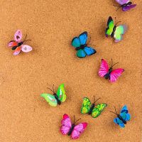 ✚✆▲ 10pcs Beautiful Butterfly Shape Pin Push Pins Thumbtacks Decor Tacks Pin Cork Board DIY Office Stationery Fixed Photo Wall Nail