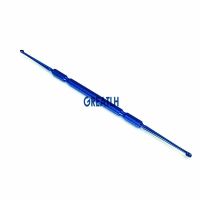 ;[- 1Pcs Titanium Chalazion Curette  Double-Ended Micro Ophthalmic Eye Instrument