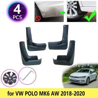 MK6กันโคลนสำหรับ VW Volkswagen รุ่น AW 2018 ~ 2022 2019แผ่นบังโคลนรถแบบแฮทช์แบคบังโคลนยางกันโคลนอุปกรณ์เสริมรถยนต์โคลนกระเด็น