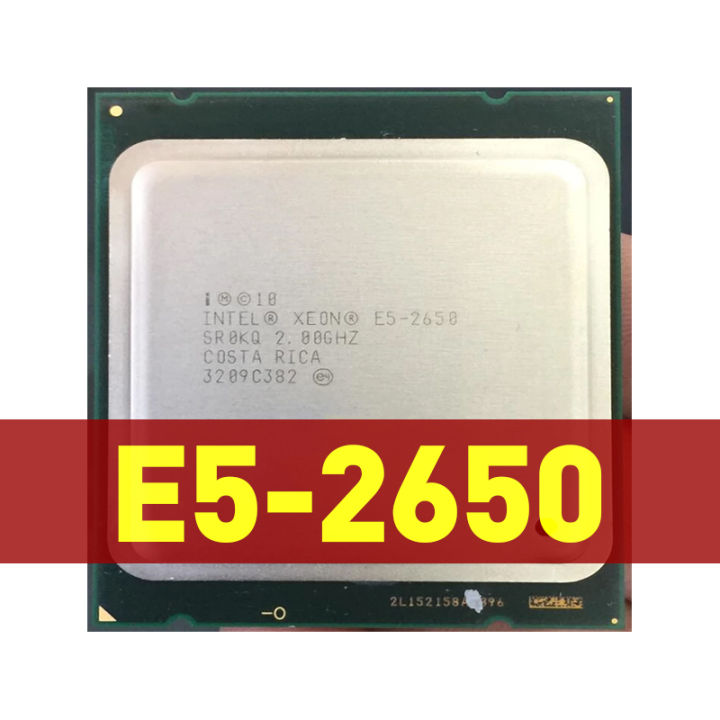 In Xeon E5-2650 E5 2650 2.0 GHz Eight-Core Sixteen-Thread CPU Processor 20M 95W LGA 2011