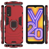 【Extraordinary Products】เกราะไอรอนแมนสำหรับ VIVO Y20 2020 / Vivo Y20 I Y12S Y20s 2021 Y12a Y12s M D G กรณี TPU เคสแข็งสำหรับป้องกันพร้อมแหวนใส่นิ้วผู้ถือโทรศัพท์กันกระแทก Softcase ชาย