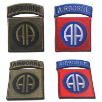 【YF】 AIRBORNE US Air Assaulter Embroidered Force Tactics Gas Badge Clothing