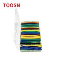 TOOSN 66pcs 6szie Waterproof heat Shrinkage Ratio 3:1 Heat Shrink Tubing Environment Friendly Protect Wires Cable Insulation