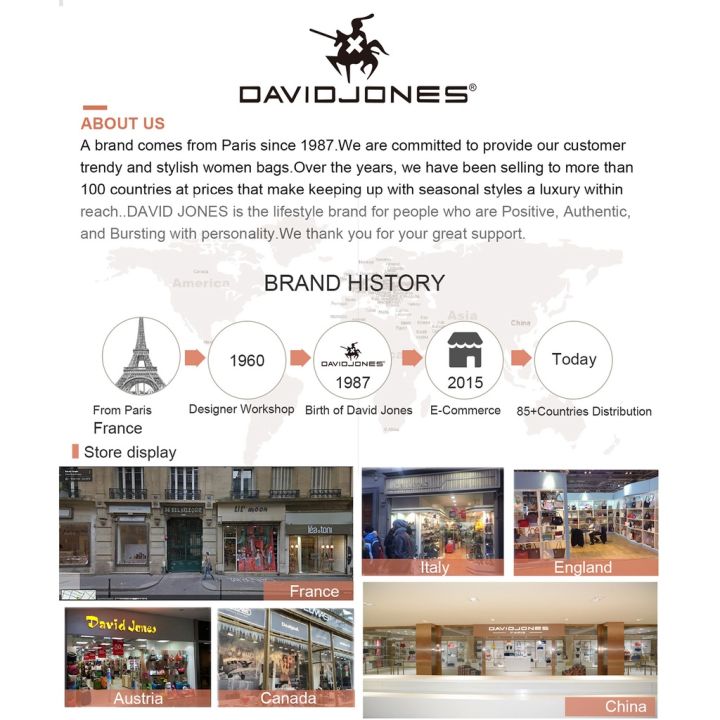 david-jones-paris-กระเป๋าสะพายไหล่-หนัง-สำหรับผู้หญิง