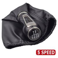 ‘；。【 5 6 Speed 10Mm Leather Car Gear Shift Knob With Boot For SEAT IBIZA IV Shift Knob Lever Stick