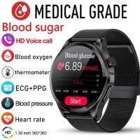 Healthy Blood Sugar Smart Watches Men Bluetooth Call 360*360 HD Screen Sports Heart Rate Body Temperature Smartwatch For Android Wristbands