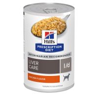 Hills Prescription Diet Liver Care l/d Canine 370G. อาหารสุนัข สำหรับสุนัขตับ (ยกถาด 12 กระป๋อง)