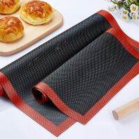 【hot】▬❂☃  Nonstick Silicone Baking Resistant Oven Sheet Cookie Bread Biscuits Puff Pastry Bakeware