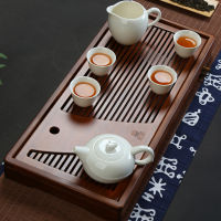 Natural Wooden Tea Tray High Quality Chinese Tea Table Tray Tea Set Board Drainage Water Storage Tea Tray Kitchen Accessories