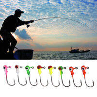 50PCS 2cm/1g ตะขอตกปลาโลหะทนทานพร้อมตะขอเกี่ยว Sharp Barb Hook Fishers Accessory