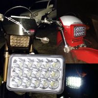 ❇✌Yait โคมไฟไฟหน้าคอนเวอร์ชัน LED สำหรับฮอนด้า XR250 XR400 XR650และซูซูกิ DRZ พร้อมไฟฉายคาดศีรษะ Led 4x6นิ้ว