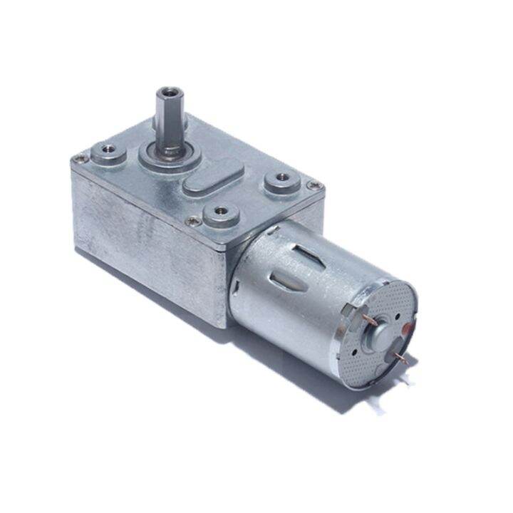 Jgy 370 Reduction Motor Dc 6v 12v 24 V High Torque Turbo Worm Geared Motor For Range Hood