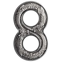 Bernicl Non-Magnetic Figure 8 1 Oz Commemorative Coin Souvenir Gifts