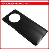 Mate40 Pro กลับที่อยู่อาศัยหัวเว่ย Mate 40 Pro แบตเตอรี่ปกหลังด้านหลังประตู3D แผงกระจกแบตเตอรี่กรณีที่อยู่อาศัยแทนที่