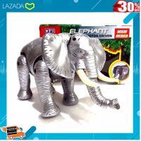 [ ของเล่นเสริมทักษะ Kids Toy ] THETOY ช้าง เดินได้ มีเสียง มีไฟ [ เหมาะเป็นของฝากของขวัญได้ ].