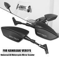 ♝★ สำหรับ Kawasaki Versys 650 X300 X1000 VERSYS 650 X-300 X-1000รถจักรยานยนต์กระจกมองหลังกระจกกระจกด้านข้าง