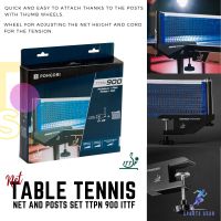 PONGORI เน็ตปิงปอง ชุดเสาเน็ตปิงปอง รุ่น TTPN 900 ITTF ( Table Tennis Net and Posts Set TTPN 900 ITTF ) TABLE TENNIS BALLS Pingpong ปิงปอง ไม้ปิงปอง