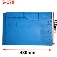 Mat Silicone Heat-resistant Heat BGA Soldering Station Insulation Pad Repair Tools Maintenance Platform Desk Mat