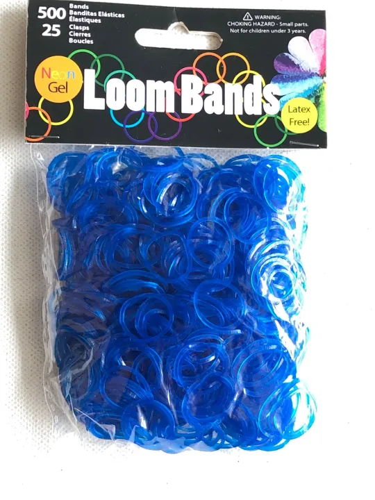 Neon Gel Dark Blue Loom Bands Value Pack 525/Pkg | Lazada