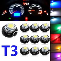 ✳ 10Pcs T3 1 SMD LED Low Consumption High Bright Long Lifespan Car Bulbs Neo Wedge Climate Gauges Dashboard Control Lights 291212