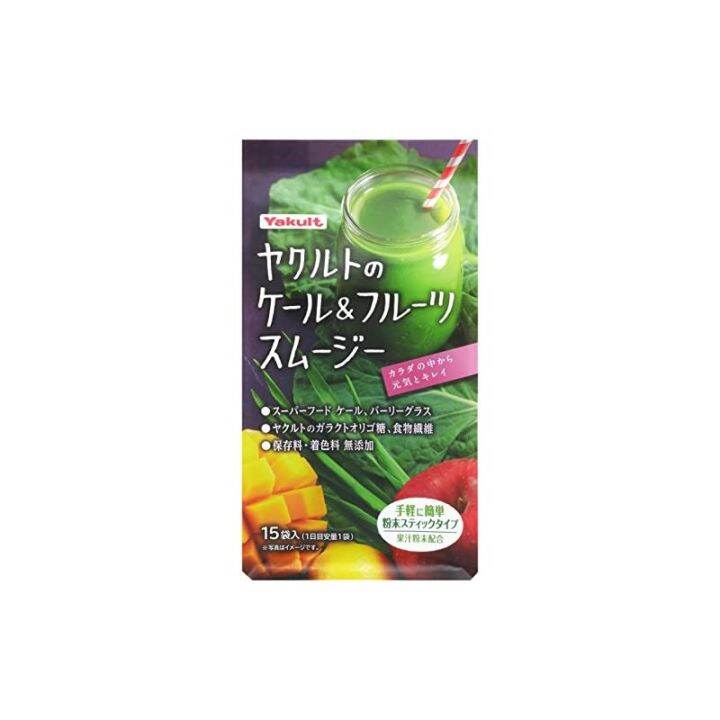 Japan Direct/Yakult Health Foods Yakult Kale & Fruits Smoothie 15
