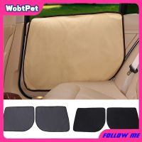 【NATA】 Woodboatrx 2Pcs Anti-Scratch Car Side Door Window Protector Dog Protective Pad Guard Mat